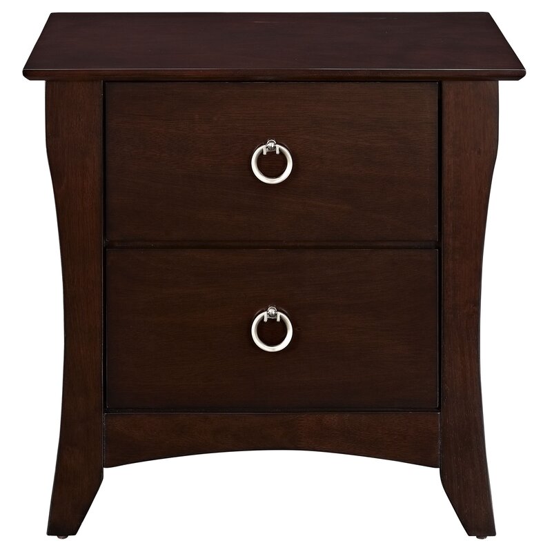 Modway Elizabeth 2 Drawer Nightstand & Reviews Wayfair